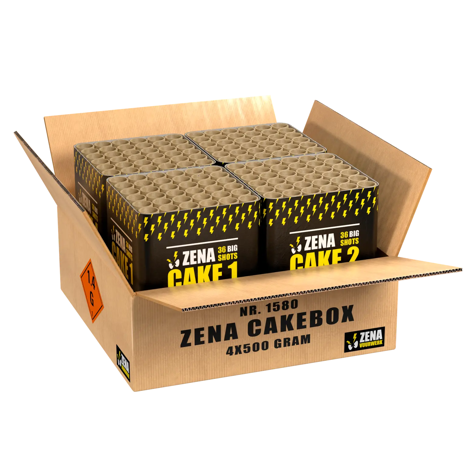 Zena Cakebox A|B|C|D 100sh Showbox Zena