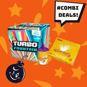 #COMBIDEAL 💣 Funke Knisterfeuer 3er + Turbo Fountain Hello