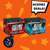 #COMBIDEAL 💣 Techno Meister + Rave Meister 72 Schuss Geisha