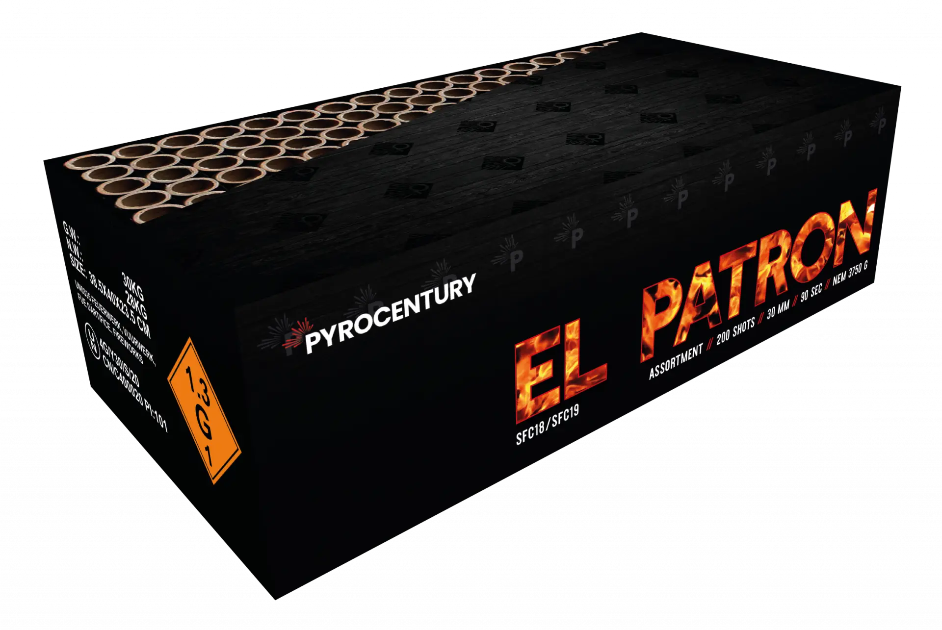 Pyrocentury El Patron 200sh Compound XXL Pyrocentury