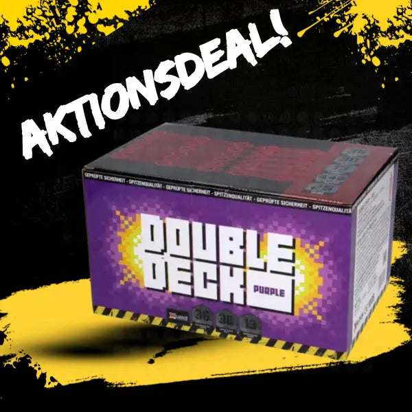 #DEAL: Double Deck Purple Xplode Feuerwerk-Outlet.de