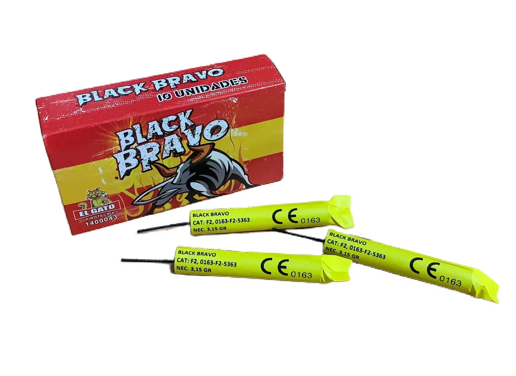 #DEAL 40 ⚽ El Gato Black Bravo 10er Pack Böller 🇪🇸 El Gato